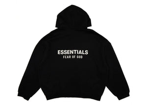 Fear Of God Essentials Fleece Hoodie (Fw24) Black