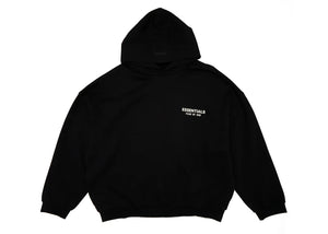 Fear Of God Essentials Fleece Hoodie (Fw24) Black
