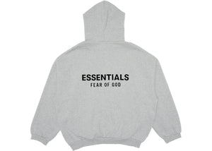 Fear Of God Essentials Fleece Hoodie Light Heather Gray