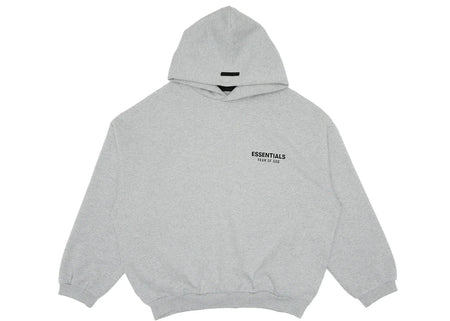 Fear Of God Essentials Fleece Hoodie Light Heather Gray