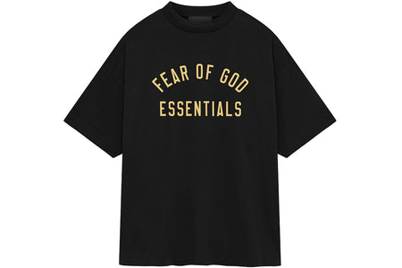 Fear of God Essentials Jersey Crewneck T-Shirt Black