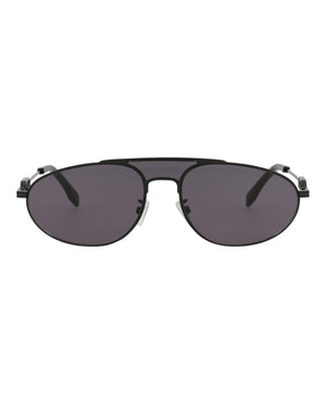Fendi Aviator Sunglasses Black Black Smoke (FE40072U-Y-57-01A)