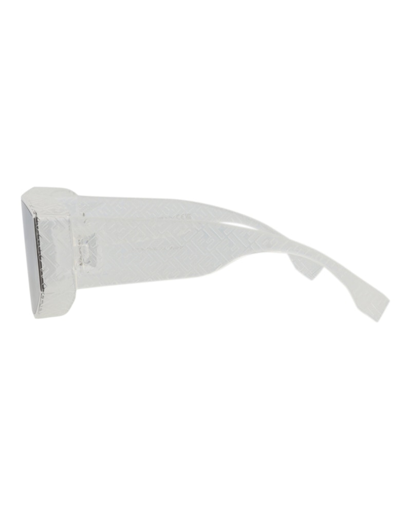 Fendi Shield Sunglasses Crystal Crystal Smoke (FE40128I-00-26C)