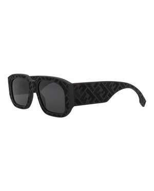 Fendi Square Sunglasses Black Grey (FE40113I-52-02A)