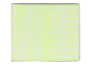 Fendi by Marc Jacobs Fendi Roma Bi-Fold Wallet Two-Tone Leather Compact Bi-Fold Wallet Multicolor