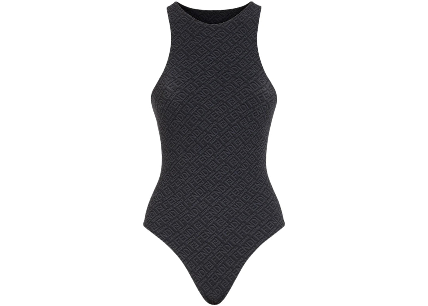Fendi x SKIMS High Neck Bodysuit Black