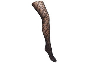 Fendi x SKIMS Mid Support Tights Black