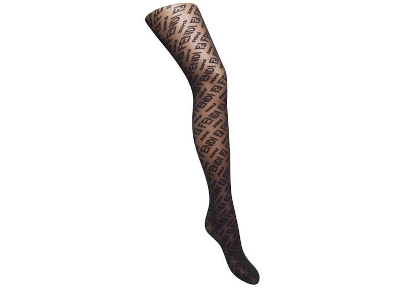 Fendi x SKIMS Mid Support Tights Black