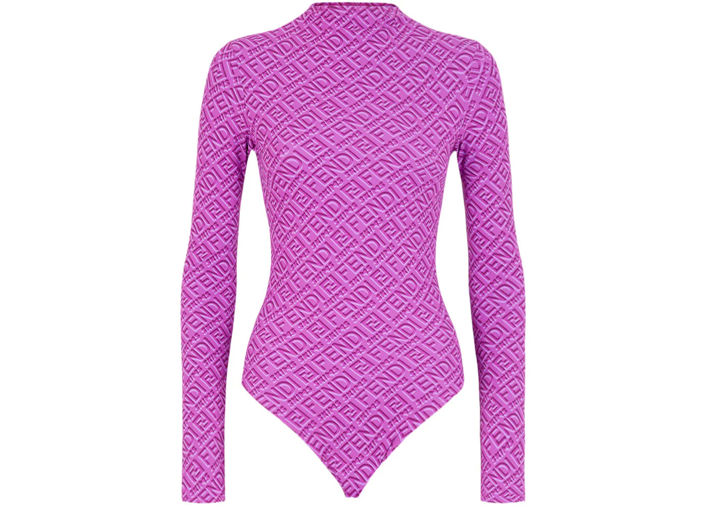 Fendi x SKIMS Mock Neck Long Sleeve Bodysuit Colorado