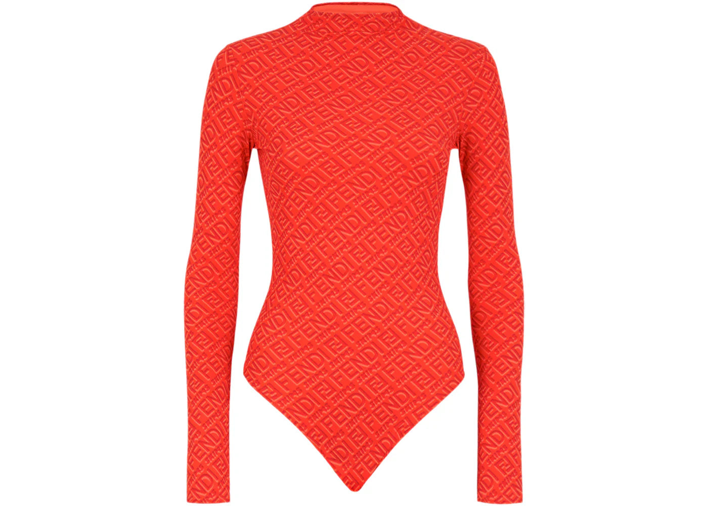 Fendi x SKIMS Mock Neck Long Sleeve Bodysuit Georgia