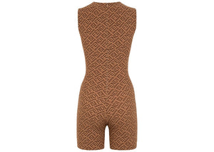 Fendi x SKIMS Sleeveless Mid Thigh Bodysuit California
