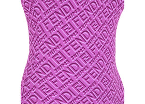 Fendi x SKIMS Sleeveless Mid Thigh Bodysuit Colorado