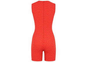 Fendi x SKIMS Sleeveless Mid Thigh Bodysuit Georgia