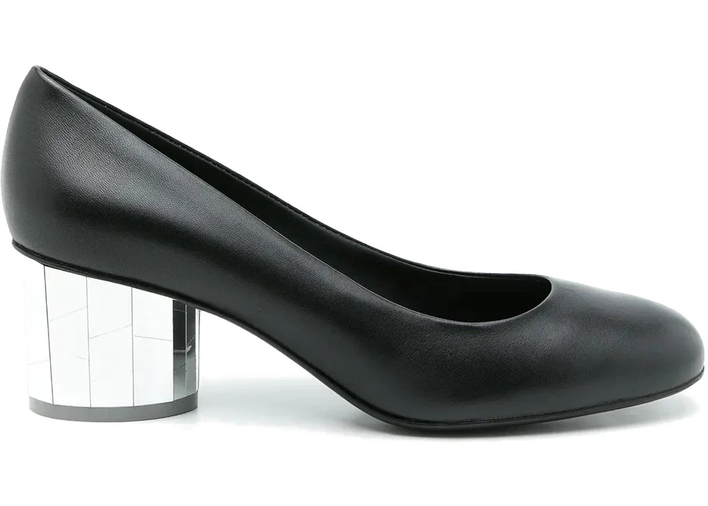 Ferragamo Farrah Slip-On Leather Pumps Black (Women's)