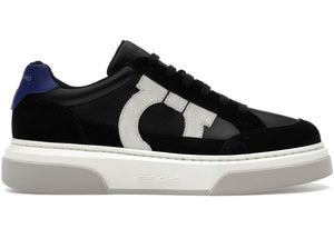 Ferragamo Gancini Panelled Leather Sneakers Multicolor