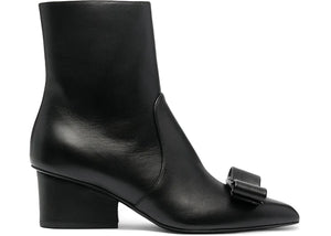 Ferragamo Viva Bow-Detail Boots Black (Women's)