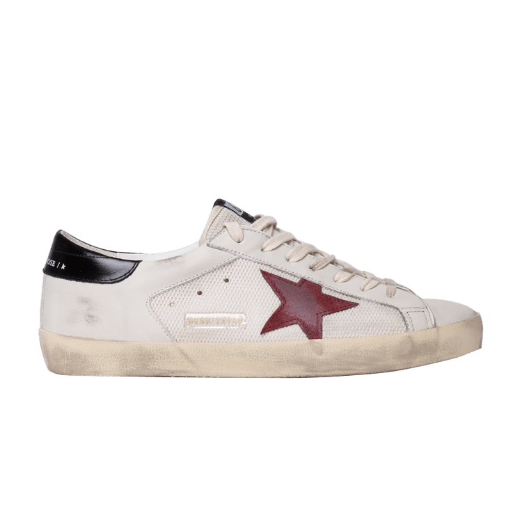 Golden Goose Superstar White Pomegranate Black
