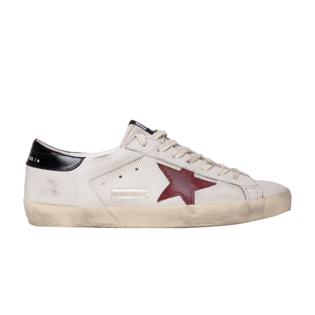 Golden Goose Superstar White Pomegranate Black