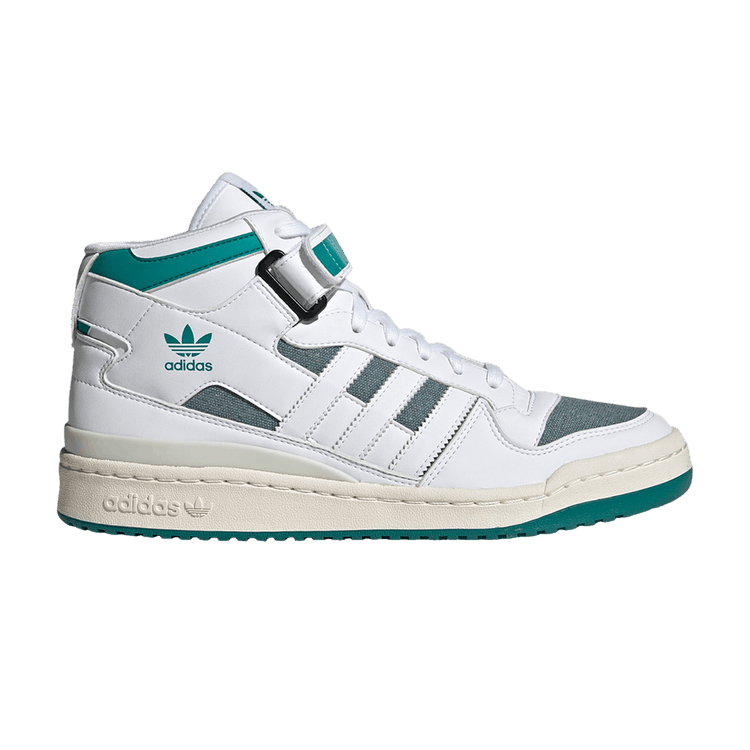 Forum Mid White Equipment Green