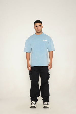 God's Shield T-Shirt ( Powder Blue)