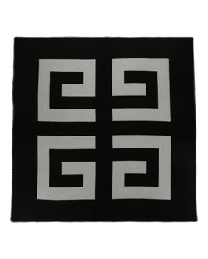 Givenchy 4G Logo Blanket Black/White