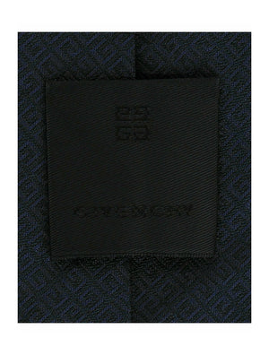 Givenchy 4G Silk Tie Navy/Blue