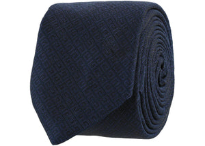 Givenchy 4G Silk Tie Navy/Blue