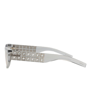 Givenchy Cat Eye-Frame Acetate Sunglasses Grey Grey Silver (GV40078I-56-20C)