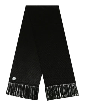 Givenchy Diagonal Logo Evening Scarf Black