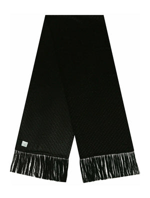 Givenchy Diagonal Logo Evening Scarf Black