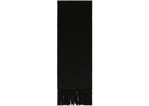Givenchy Diagonal Logo Evening Scarf Black