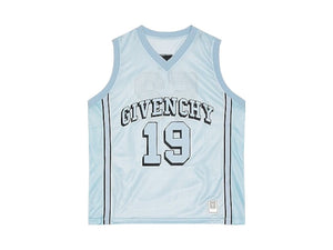 Givenchy Mesh Basketball Jersey Light Blue