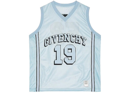Givenchy Mesh Basketball Jersey Light Blue