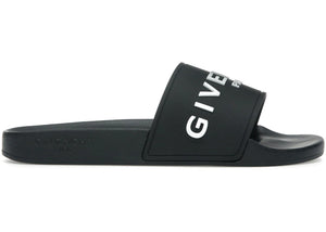Givenchy Paris Slide Sandals Black
