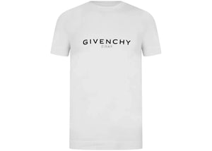 Givenchy Reverse Logo T-Shirt White/Black