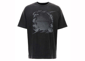 Givenchy Ring Artwork Print T-Shirt Black