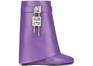 Givenchy Shark Lock Pant Ankle Boots Ultraviolet (Women's)