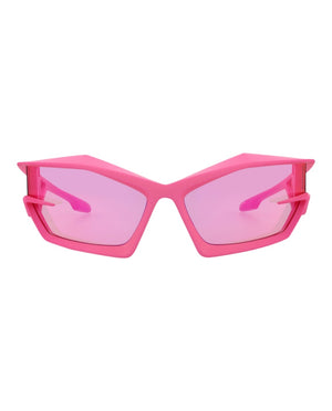 Givenchy Shield-Frame Acetate Sunglasses Pink Pink Violet (GV40049I-69-73Y)
