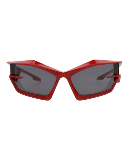 Givenchy Shield-Frame Injection Sunglasses Red Red Smoke (GV40049U-69-66A)