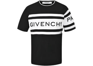 Givenchy Slim Fit Givenchy Band T-Shirt Black