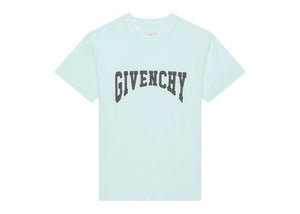 Givenchy Slim Fit Jersey With Patch T-Shirt Acqua Marine