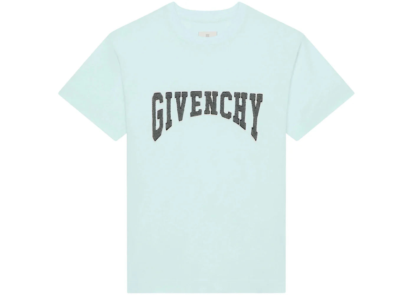 Givenchy Slim Fit Jersey With Patch T-Shirt Acqua Marine
