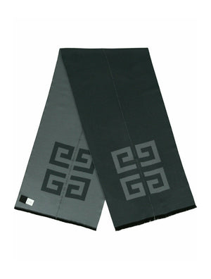 Givenchy Split Oblong Scarf Grey