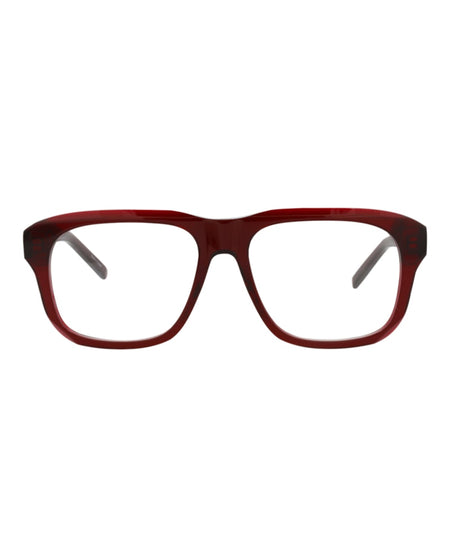 Givenchy Square-Frame Acetate Optical Frames Bordeaux Bordeaux Transparent (GV50053I-54-069)