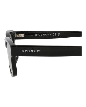 Givenchy Square-Frame Acetate Sunglasses Black Black Smoke (GV40032U-49-01B)