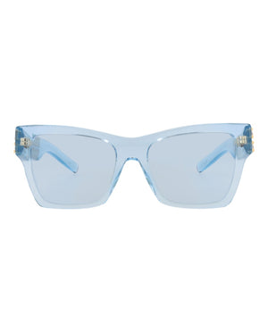 Givenchy Square-Frame Acetate Sunglasses Blue Blue Blue (GV40076I-54-84V)