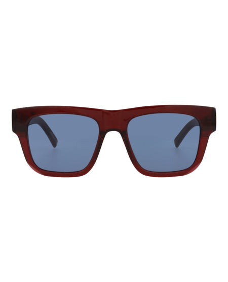Givenchy Square-Frame Acetate Sunglasses Bordeaux Bordeaux Blue (GV40002U-52-69V)