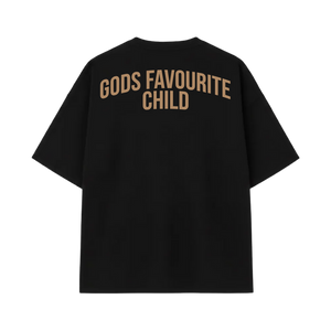 God's favourite Child T-shirt Black