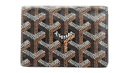 Goyard Business Card Holder Goyardine Black