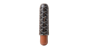 Goyard Churchill Single Cigar Case Black/Tan